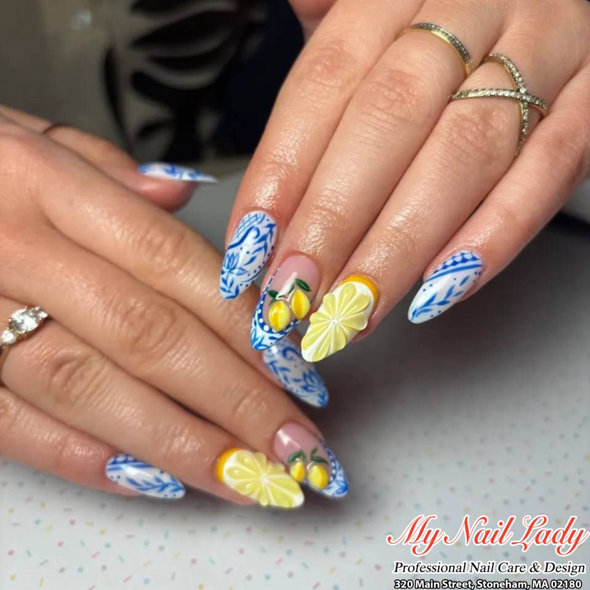 Summer nail design